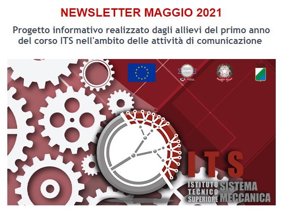 ITS Sistema Meccanica: newsletter maggio 2021